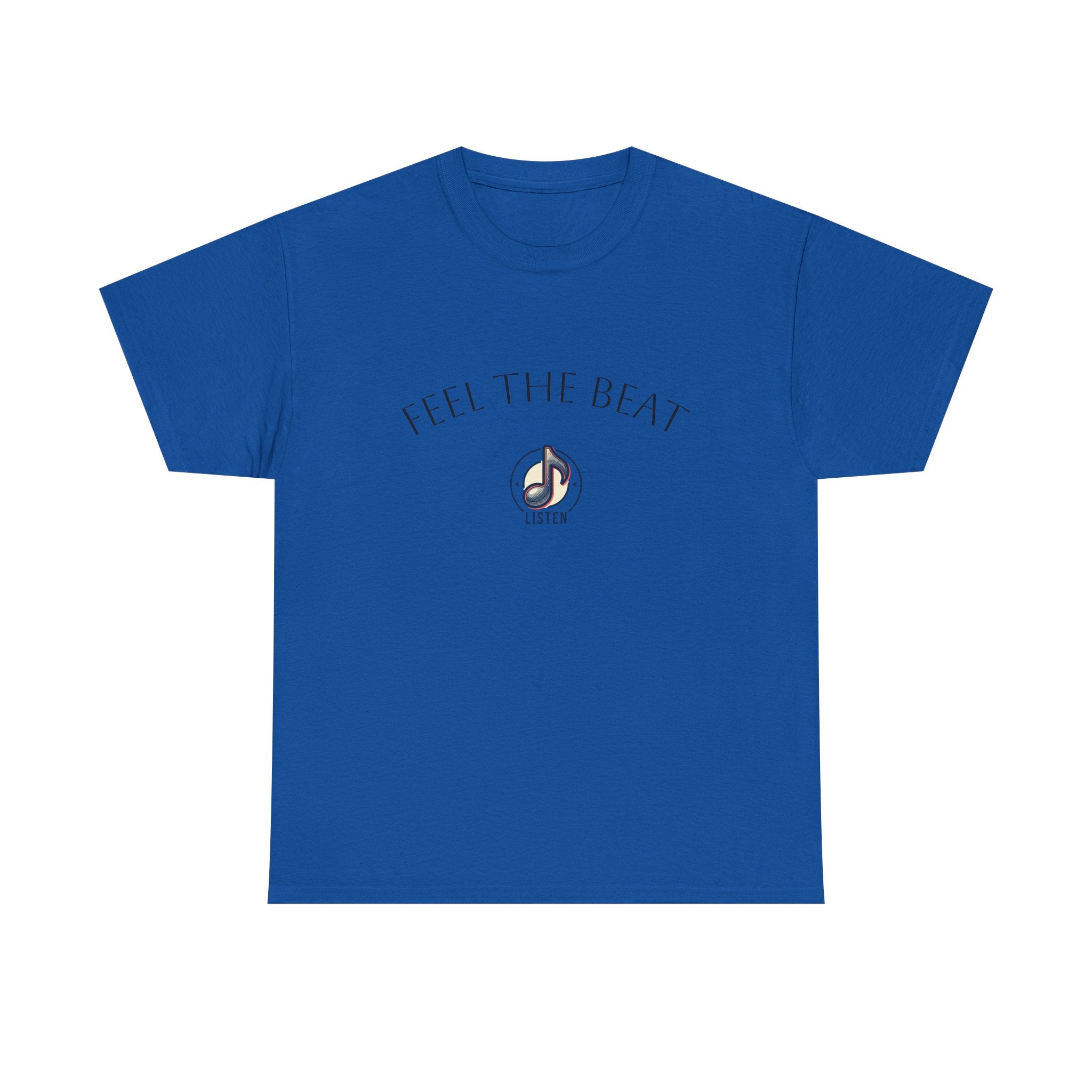 Feel The Beat Tee — Music Note Graphic T-Shirt
