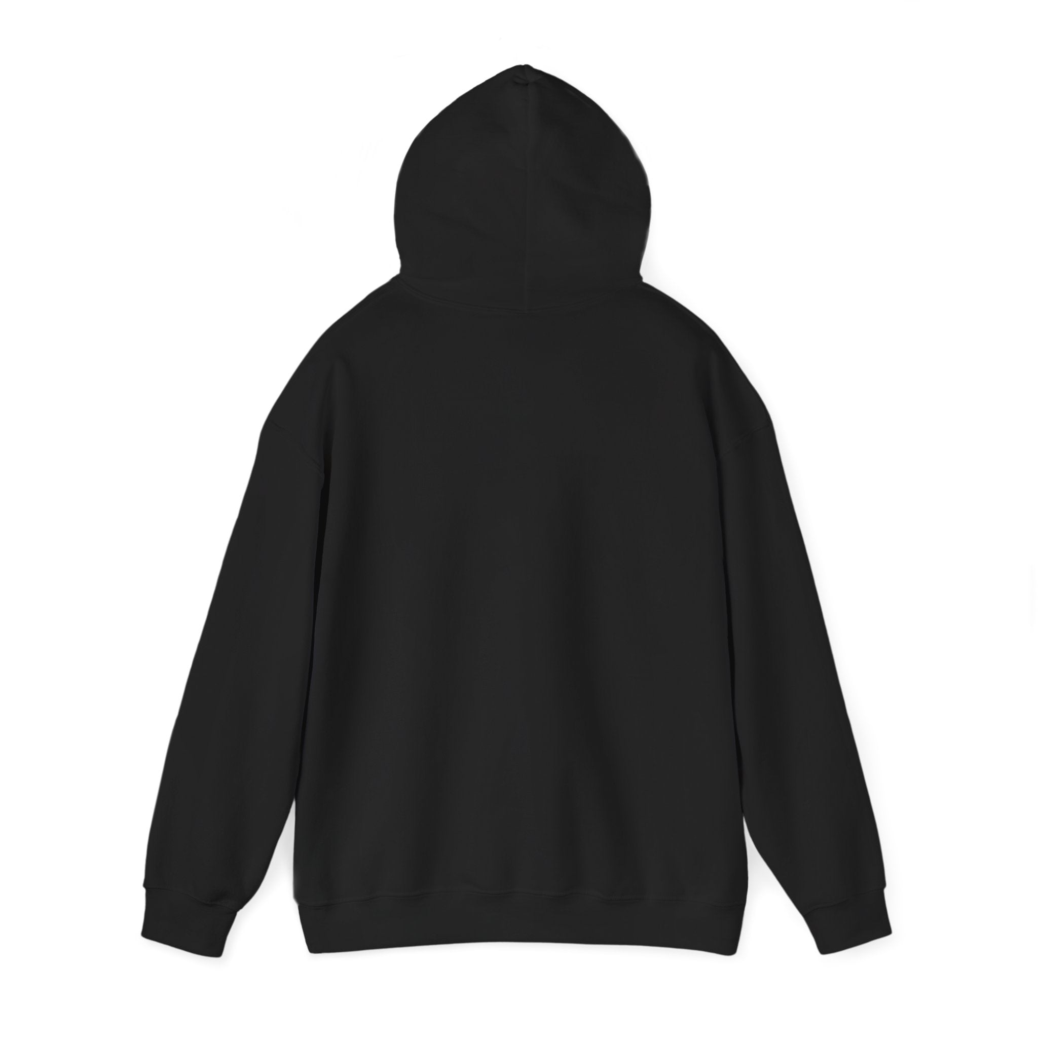 Minimalist Thin Script Text Hoodie | White Pullover Sweatshirt