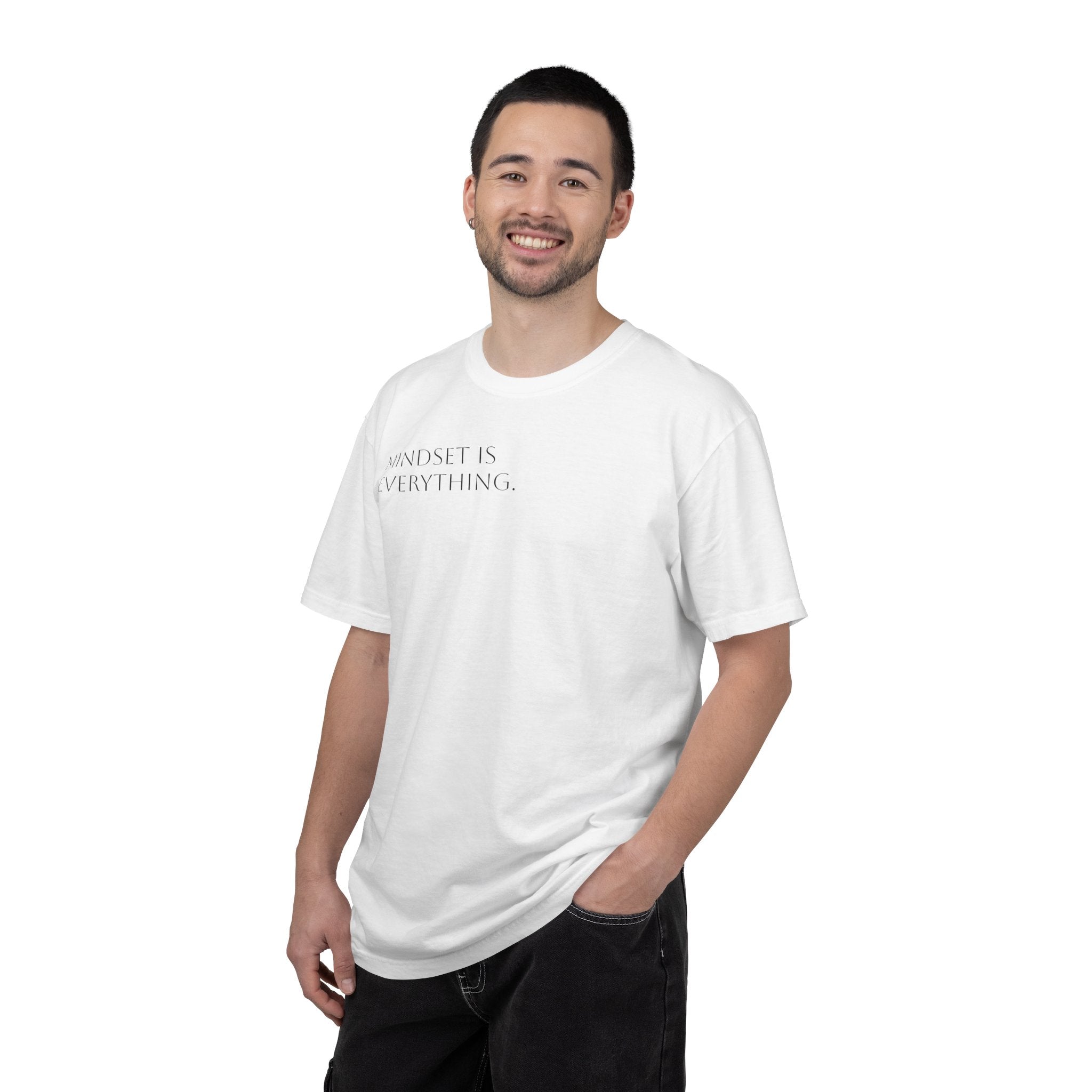 Mindset Is Everything T-Shirt | Minimal Script Tee