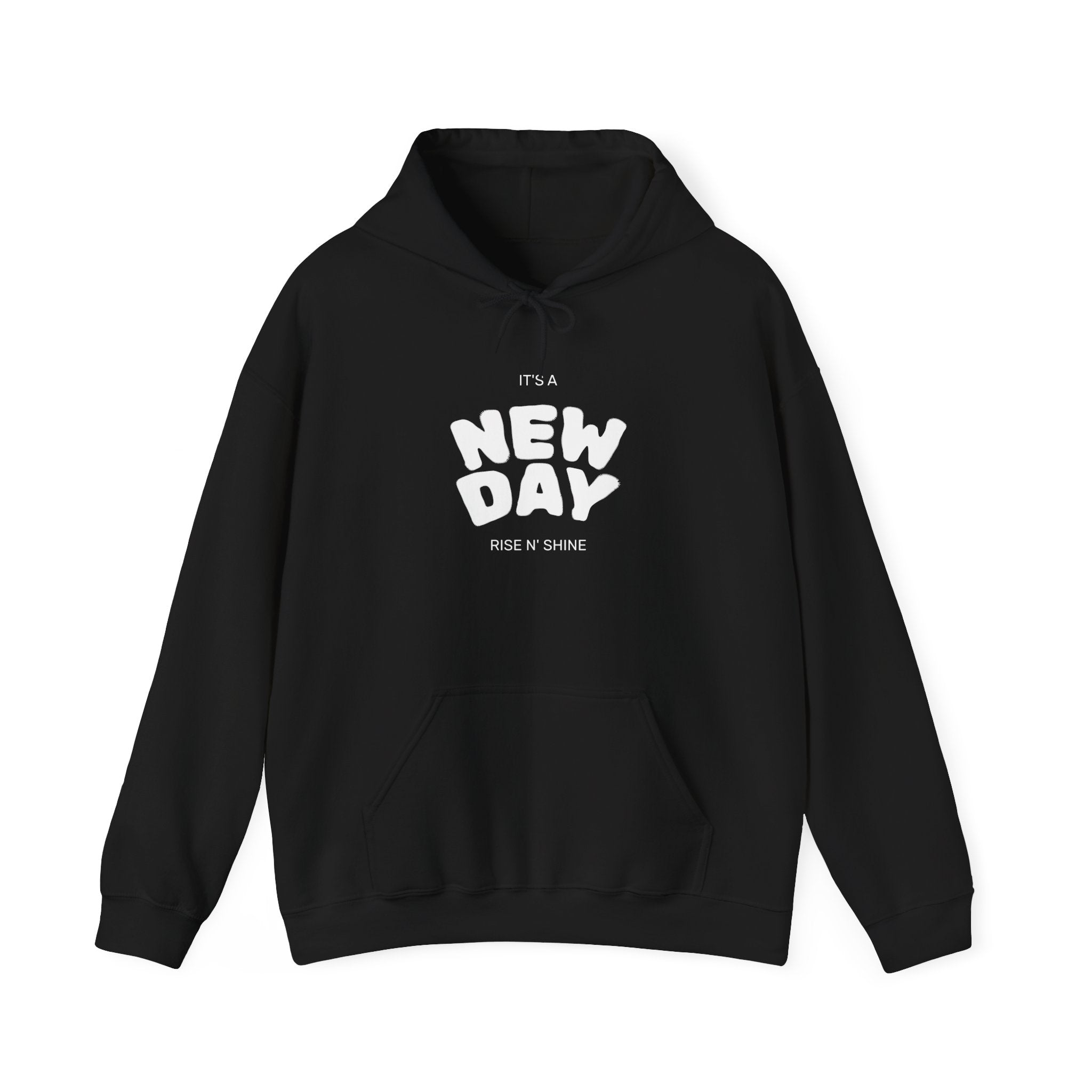 The New Day hoodie | Positive Quote Hooded Sweatshirt, Rise & Shine Design