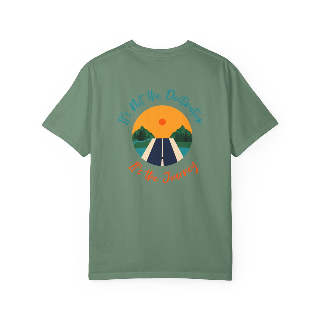 It’s Not the Destination It’s the Journey T-shirt | Road Sunset Graphic