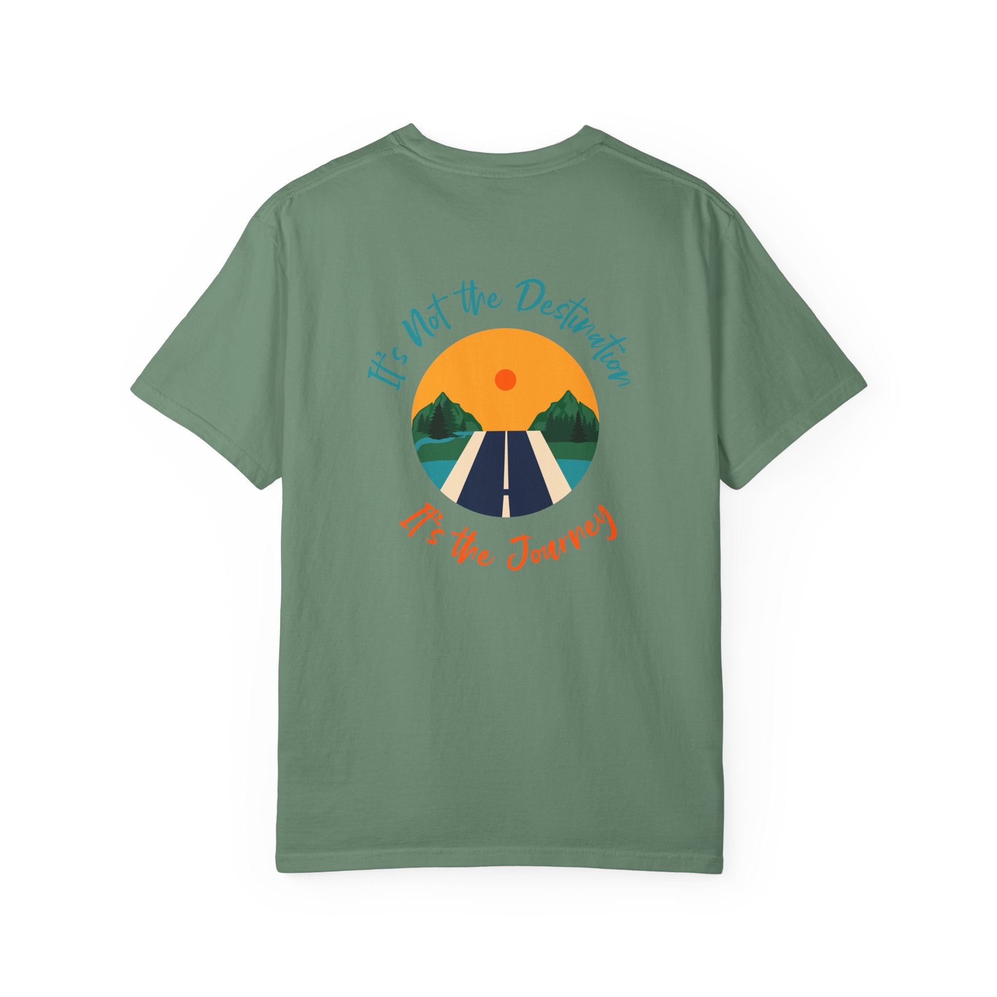 It’s Not the Destination It’s the Journey T-shirt | Road Sunset Graphic