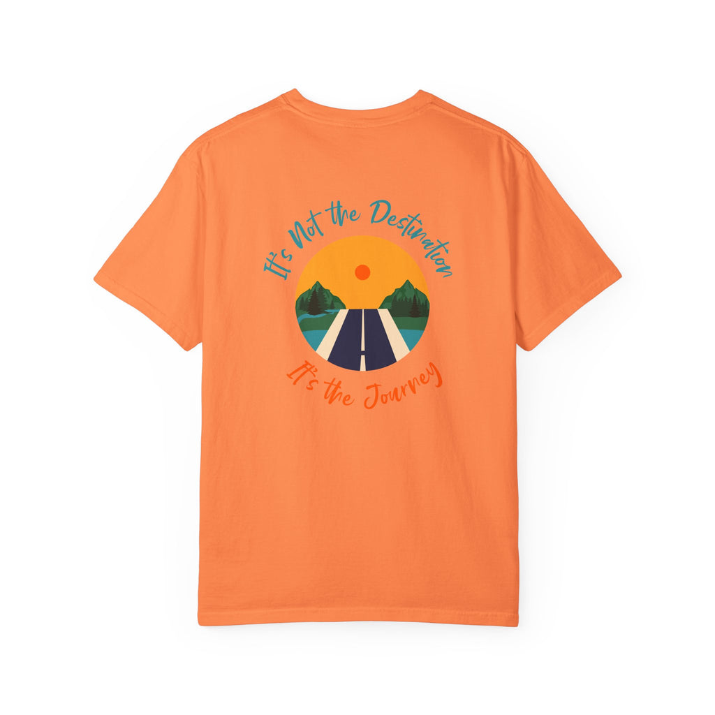 It’s Not the Destination It’s the Journey T-shirt | Road Sunset Graphic