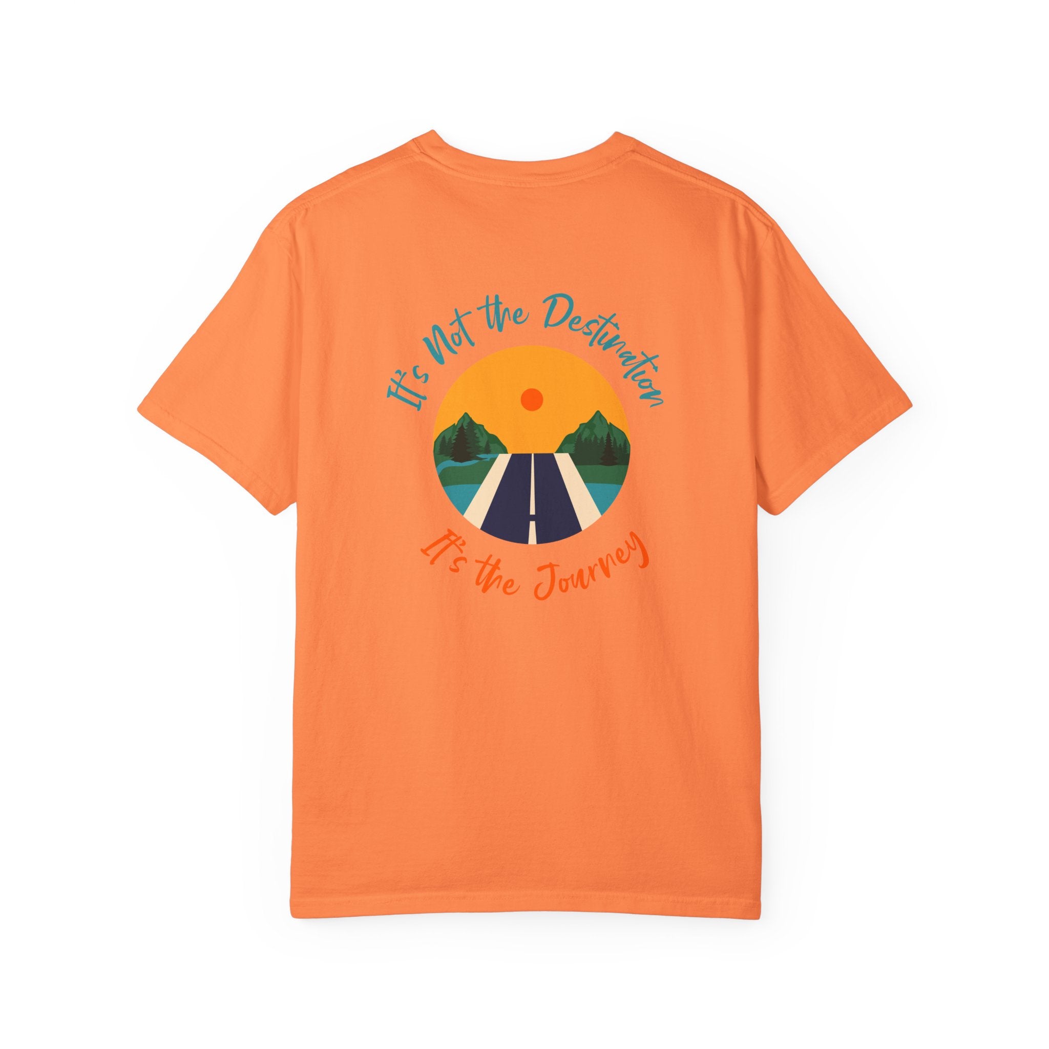 It’s Not the Destination It’s the Journey T-shirt | Road Sunset Graphic