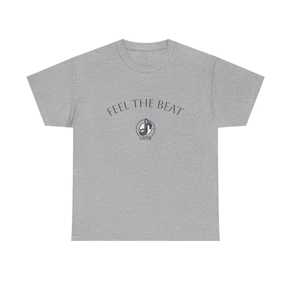 Feel The Beat Tee — Music Note Graphic T-Shirt