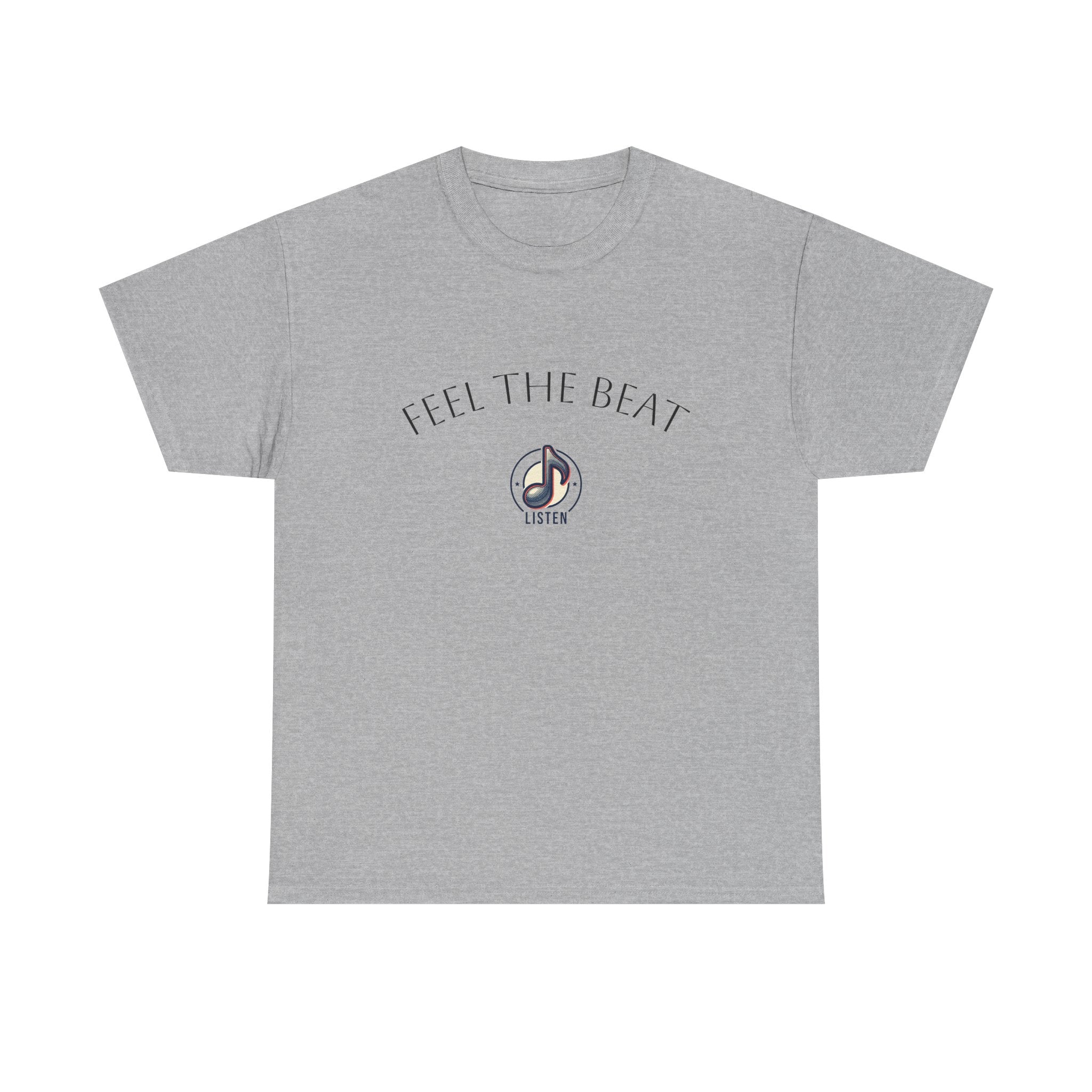 Feel The Beat Tee — Music Note Graphic T-Shirt